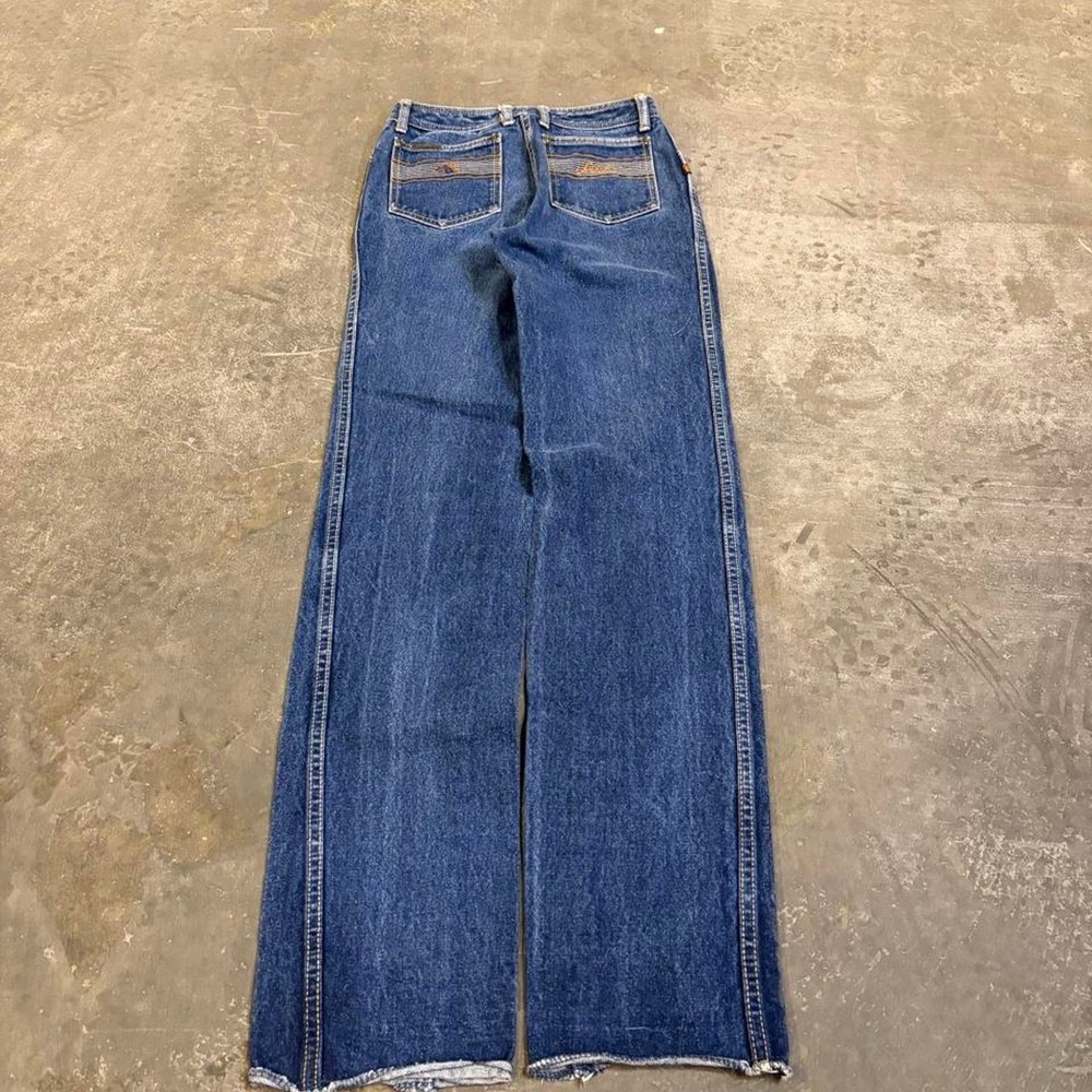 Vintage 90s Jordache Straight Leg Blue Jeans Mens 28x33 Western Denim